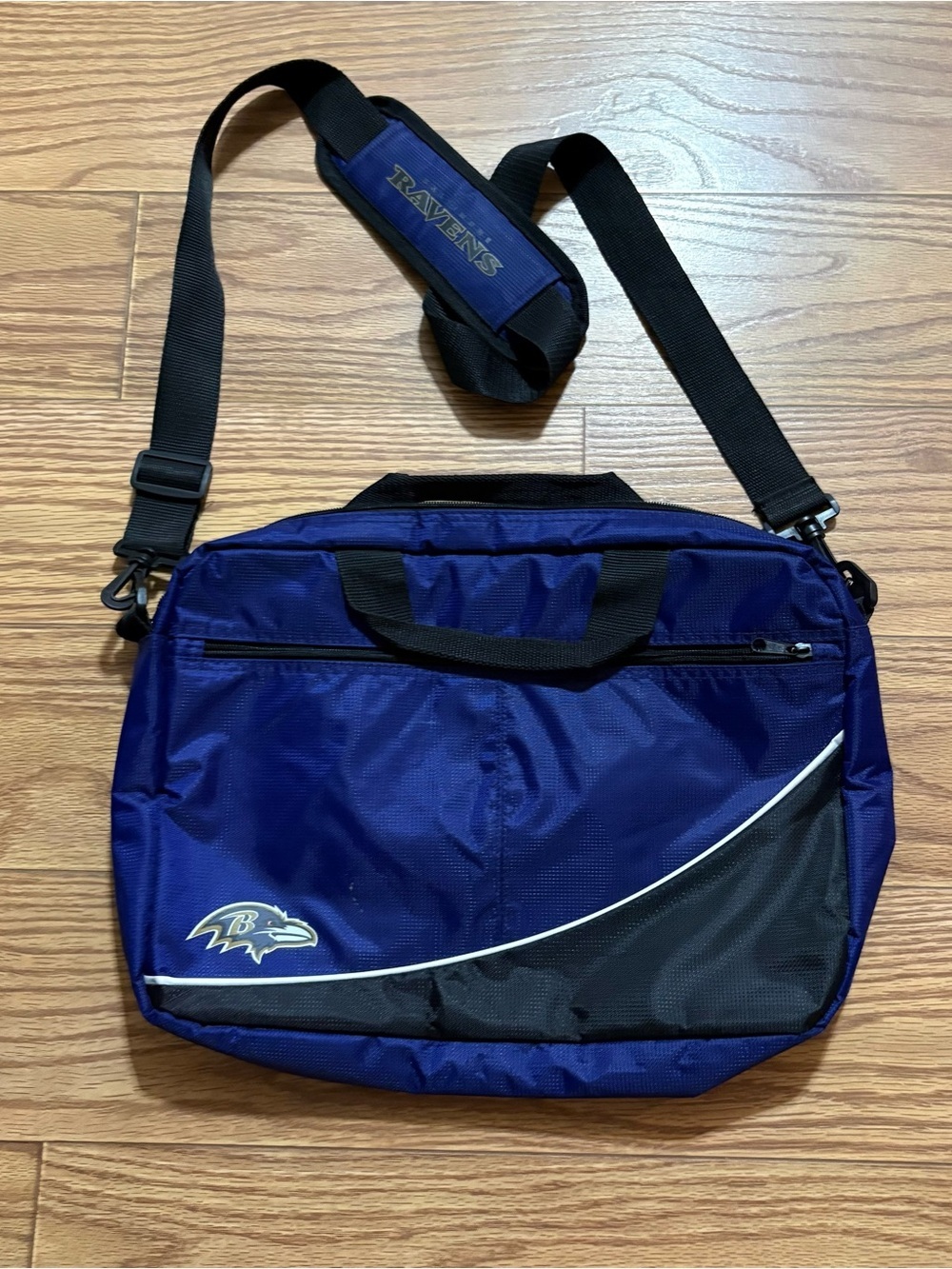 NFL Baltimore Ravens Laptop Tablet Carrying Bag Travel Case